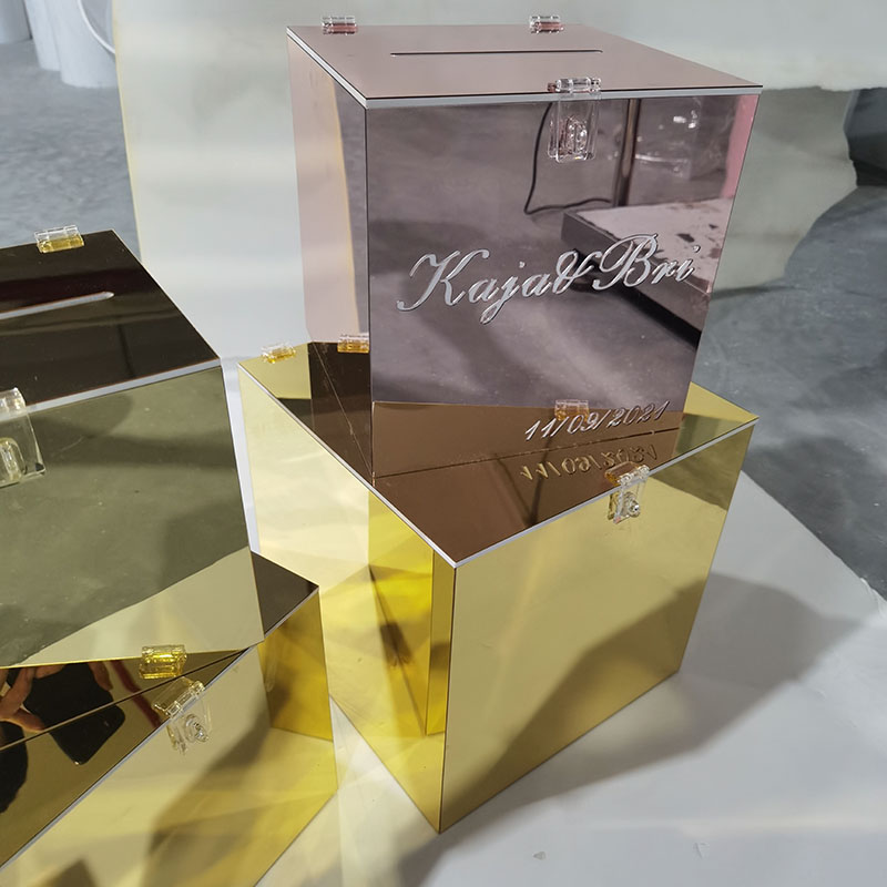 Wedding Card Box - Caja de Acrílico Innovadora para Tarjetas