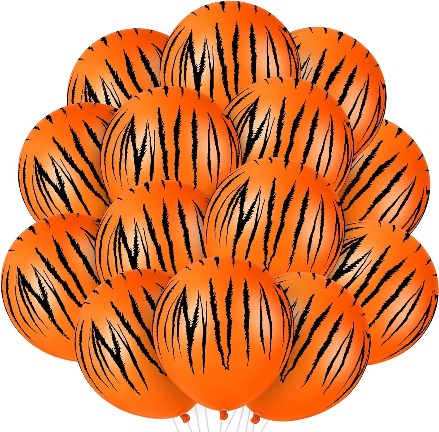 Wedding Zoo - Globos con estampado de tigre para