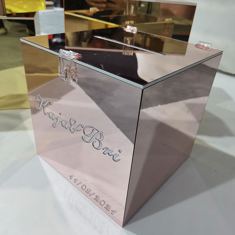 Caja de Acrílico Innovadora pa - Wedding Card Box reseña y precio